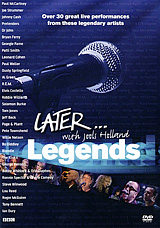 Later with Jools Holland: Legends Формат: DVD (PAL) (Keep case) Дистрибьютор: Торговая Фирма "Никитин" Региональные коды: 2, 3, 4, 5, 6 Количество слоев: DVD-9 (2 слоя) Субтитры: Английский / инфо 569k.