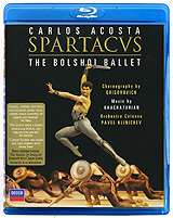 Carlos Acosta: Spartacus The Bolshoi Ballet (Blu-ray) Формат: Blu-ray (PAL) (Keep case) Дистрибьютор: Universal Music Russia Региональный код: 0 (All) Количество слоев: BD-50 (2 слоя) Субтитры: Английский инфо 3658b.