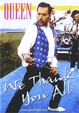 Queen: We Thank You All Формат: DVD (PAL) (Keep case) Дистрибьютор: Концерн "Группа Союз" Региональный код: 0 (All) Количество слоев: DVD-5 (1 слой) Звуковые дорожки: Английский Dolby Digital инфо 1436l.