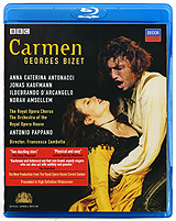 Bizet - Carmen: Royal Opera House, Covent Garden / Pappano (Blu-ray) Формат: Blu-ray (PAL) (Keep case) Дистрибьютор: Universal Music Russia Региональный код: 0 (All) Количество слоев: BD-50 (2 слоя) Субтитры: инфо 4025b.