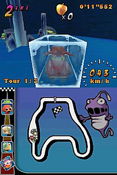 Cocoto Racers (DS) Игра для Nintendo DS Картридж, 2007 г Издатель: Midway Home Entertainment Inc ; Разработчик: Neko Entertainment; Дистрибьютор: Новый Диск пластиковая коробка Что делать, если программа не запускается? инфо 3494l.