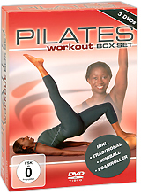 Juliana Afram: Pilates Workout (3 DVD) Формат: DVD (PAL) (Картонный бокс + кеер case) Дистрибьютор: Концерн "Группа Союз" Региональный код: 5 Количество слоев: DVD-5 (1 слой) Звуковые дорожки: инфо 3977l.